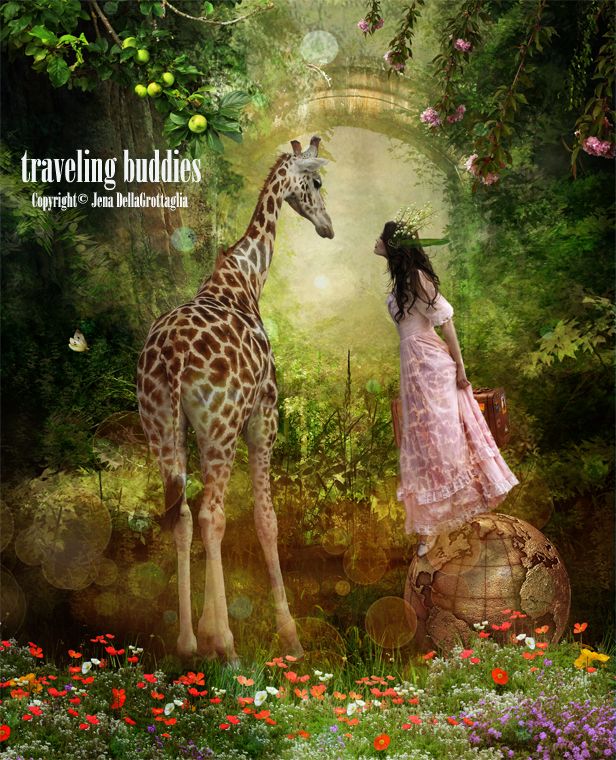 "traveling buddies" Copyright© Jena DellaGrottaglia
