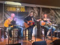 Commodore Songwriters Rounds     Mark playing with Angie Traughber and Dave lenahan - followed by Marc-Alan Barnette, Randy & Ronnie Brooks