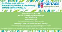 City of Portage Annual Celebration: Black History Month & MLK, Jr.