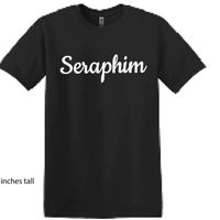 Black SERAPHIM t-shirt