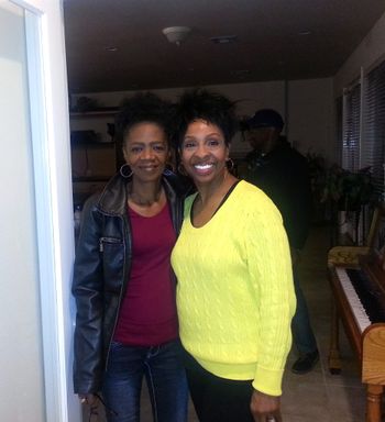 Pattie Howard and Gladys Knight
