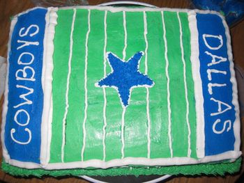 Dallas Cowboys Cake
