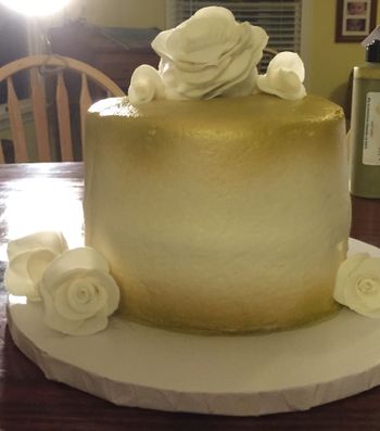 Cake Tasting Cake for Emily and Rob's Wedding

