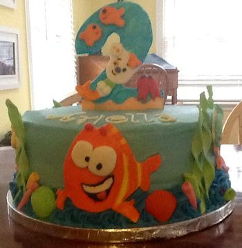 Bubble Guppies Cake
