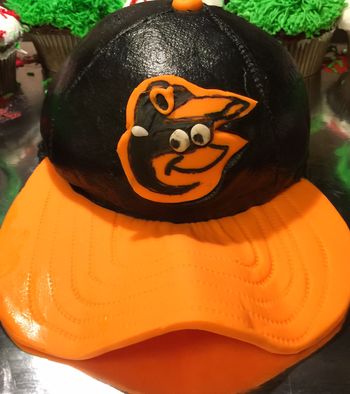 Orioles cake
