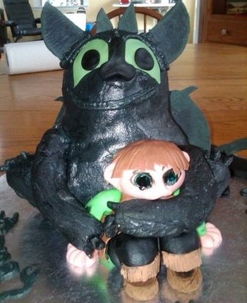 How to Train your Dragon Cake
