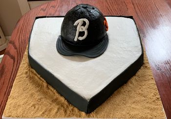 Home Plate and cap
