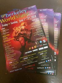 15th Annual Berkeley World Music Festival 2018