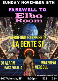 La Gente SF's Farewell to Elbo Room Dance Party