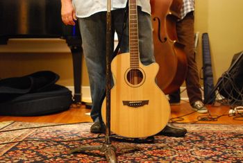 Roy Agee's legs and guitar. hehe. Courtesy of Graham Gerdeman
