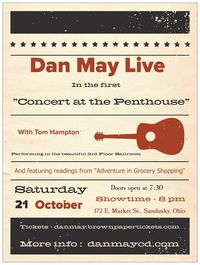 Dan May - Concert at the Penthouse