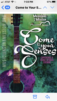 “Come to your Senses” Musicians on a Mission