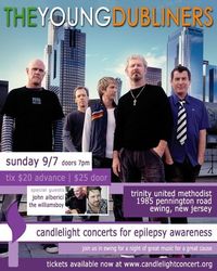 Candelight Concert Series: The Young Dubliners with guest the WILLIAMSBOY & John Alberici