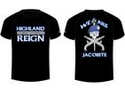 OUR NEW 2018 HIGHLAND REIGN FESTIVAL TSHIRT!!!!!  "WE ARE JACOBITE!" SMALL-XLARGE!