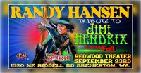 Randy Hansen @ Redwood Theater/Tracyten Movie House