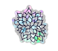 Glitter Flower Sticker