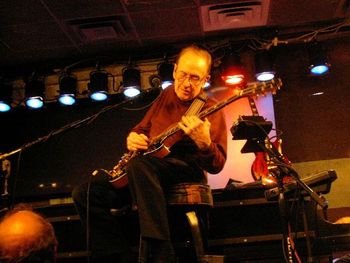 Les Paul, Father of the Electric Guitar.
