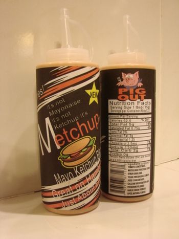 It's not mayonnaise It's not Ketchup It's METCHUP!
