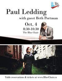 Paul Ledding with guest artist Beth Portman