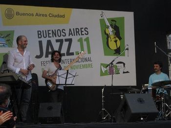 W/ Proyecto Sur @ Buenos Aires International Jazz Festival.
