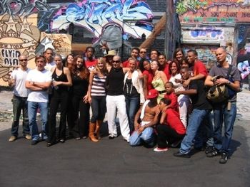 with MTV Crew, shooting a "Huge in Japan" music video.
