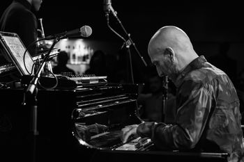 Dario Boente live at The Lincoln Center with Wallace Roney Jr. New York, October 2023.
