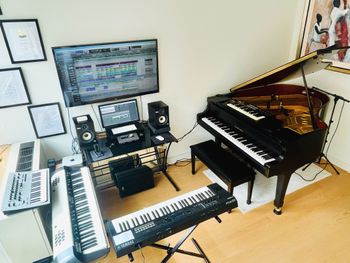 Home Recording Studio, where the magic happens.
