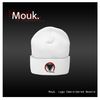 ~ SUMMER SALE ~ Mouk. Logo Embroidered Beanie - WHITE