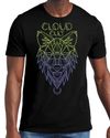 NEW! Geometric Wolf Organic T-Shirt - Black