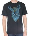 Unisex "Deer Spirit" Organic T-Shirt - Black
