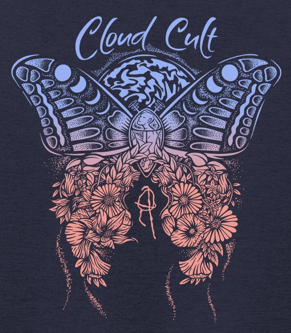 Cloud discount butterfly crewneck