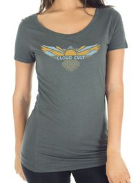 Cloud Cult "Earth Eagle" Women's Scoop Neck T-shirt