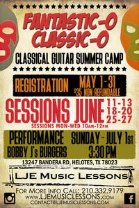 Classical Guitar Summer Camp