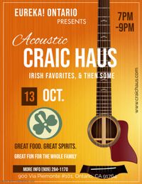 Craic Haus acoustic 