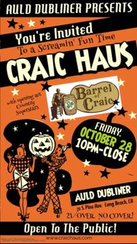 Craic Haus Halloween show