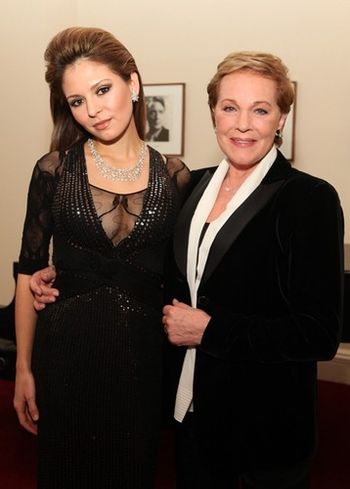 With Julie Andrews © 2012 Matthew Peyton
