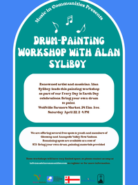 Drum Painting with Alan Syliboy 
