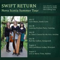 Swift Return - Trio w harpist Ellen Gibling