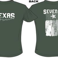 Texas Forever Military Green T-Shirt
