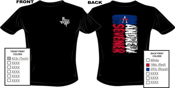 Made In Texas Black T-Shirt