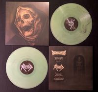 Deconsecration/Re-Buried split LP glow in the dark vinyl