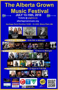 Alberta Grown Music Festival - Sunday Blues 