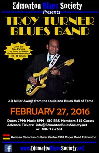 EBS Event - Troy Turner Blues Band