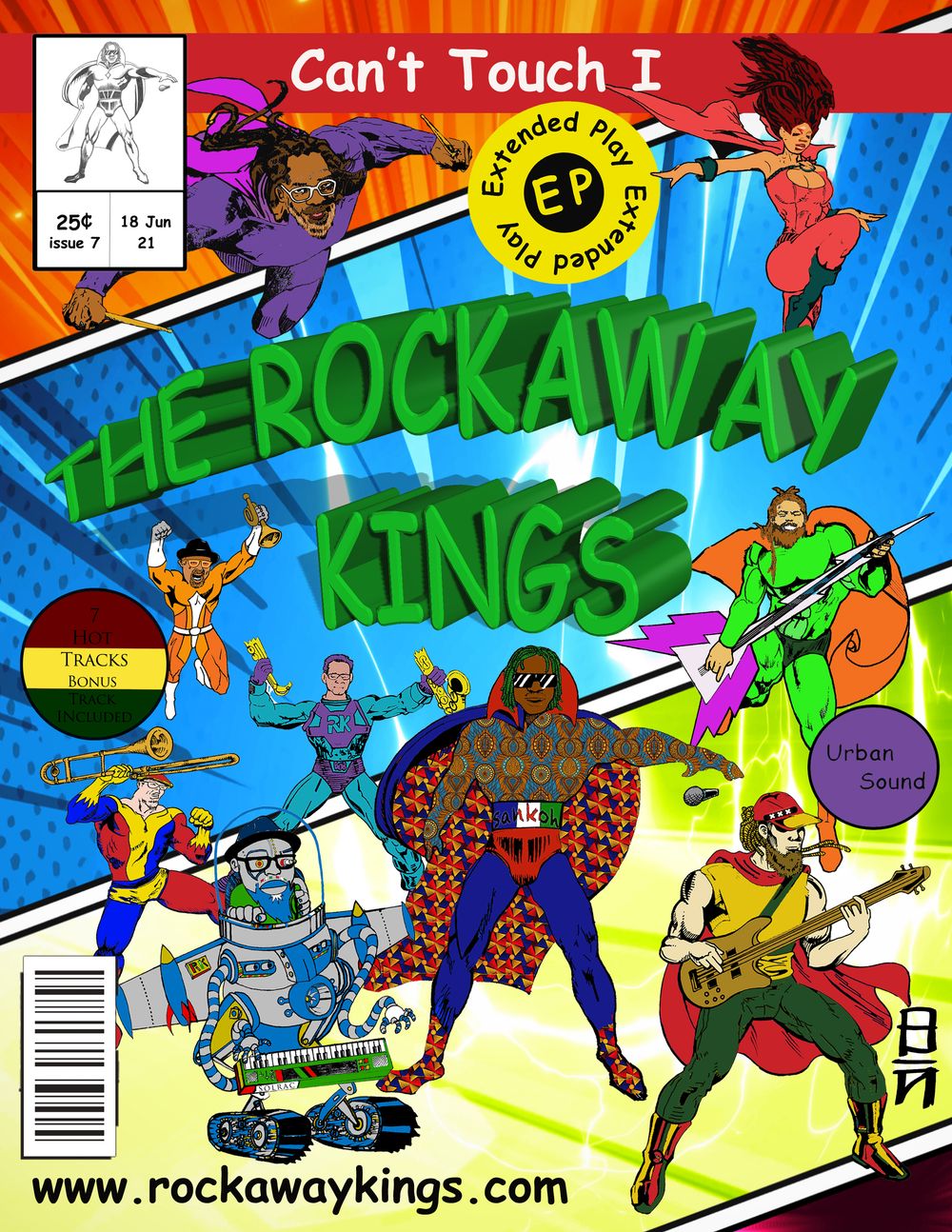  New Album "Can't Touch I" by Sankoh and The Rockaway Kings