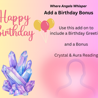Add A Birthday Greeting Bonus
