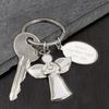 Silver Plated Angel Keyring