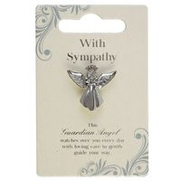 Guardian Angel Pin With Sympathy