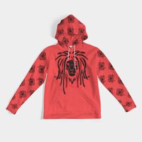 Red on Red Lion Hoodie