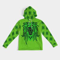 Green on Green Lion hoodie 