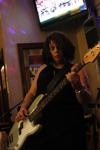 Jo plays bass at UVA in Bradley Beach
